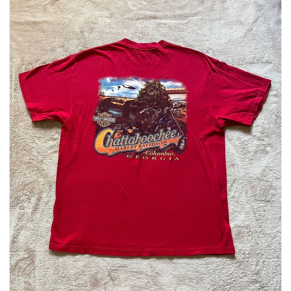 VTG Harley-Davidson Motorcycles Chatahoochee 2001‎ Columbus Georgia Men's Sz XL